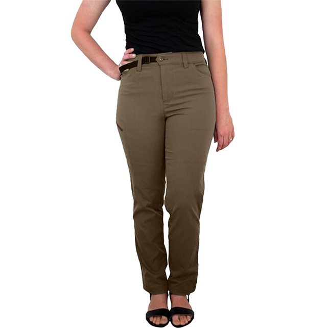 front view of women's hiking pants