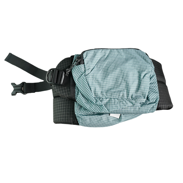 Outdoor Vitals Shadowlight Carbon 60 Backpack detachable hip belt pocket.