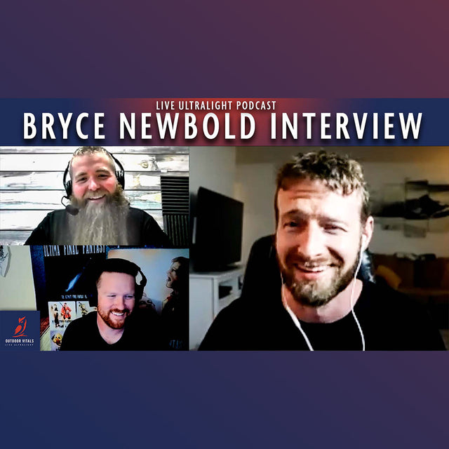 Live Ultralight Podcast EP 93 - Bryce Newbold (Backpacker, Ultrarunner, and YouTuber)