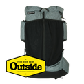 Shadowlight Carbon 60 backpack with a visible brand logo on a plain background with an Outside Gear Guide award badge.