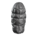 Back view of Outdoor Vitals down insulated ultralight balaclava. 