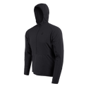 Angled front view of men's fleece mid layer