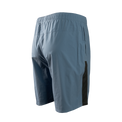 Angled rear view of men's hiking shorts