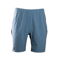 front view of trail shorts for hiking & running