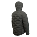 Outdoor Vitals Vantage Alpine Down Jacket – right angled side view with hood and technical alpine design