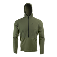 front view of fleece mid layer