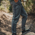 side view of men's ultralight hiking pants