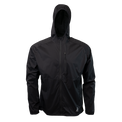 front view of windbreaker jacket for backpacking