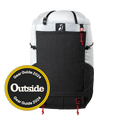 Skyline 30 Fastpack backpack with a visible brand logo on a plain background with an Outside Gear Guide award badge.