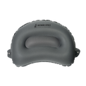 front view of gray backpacking pillow