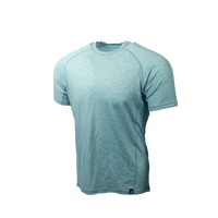 Angled front view of Outdoor Vitals Tern Ultralight Merino Wool Tee