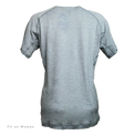 Rear view of Outdoor Vitals Tern Ultralight Merino Wool Tee fit on women