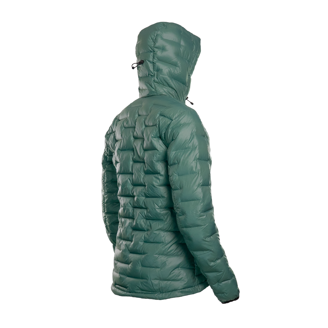 Angled rear view of women's NovaPro jacket