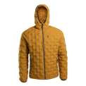 Front view of Outdoor Vitals Zulu Down Jacket highlighting ExpeDry™ down and wind-resistant Zero Stitch™ shell.
