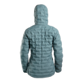 Outdoor Vitals Women’s Zulu Down Jacket – back view showing lightweight 900-fill down insulation and contoured fit.