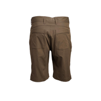 rear view of men's backpacking shorts