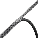Close-up view of a Whoopie Sling suspension line spliced into a adjustable loop for an Outdoor Vitals hammock system.