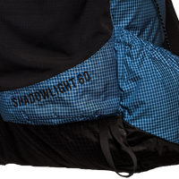The Shadowlight Ultralight Backpack featuring a 60L capacity