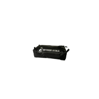 Product shot of the compact Outdoor Vitals Ultralight Zippered Dopp / Ditty Bag featuring branded text logo and top zipper closure.