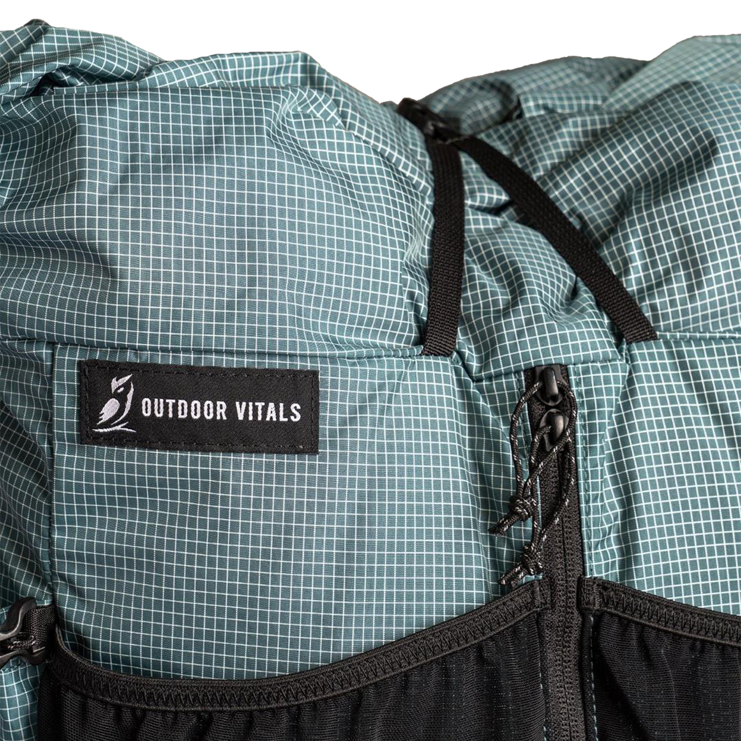 Shadowlight Ultralight Backpack with visible logo on the pack for brand identification